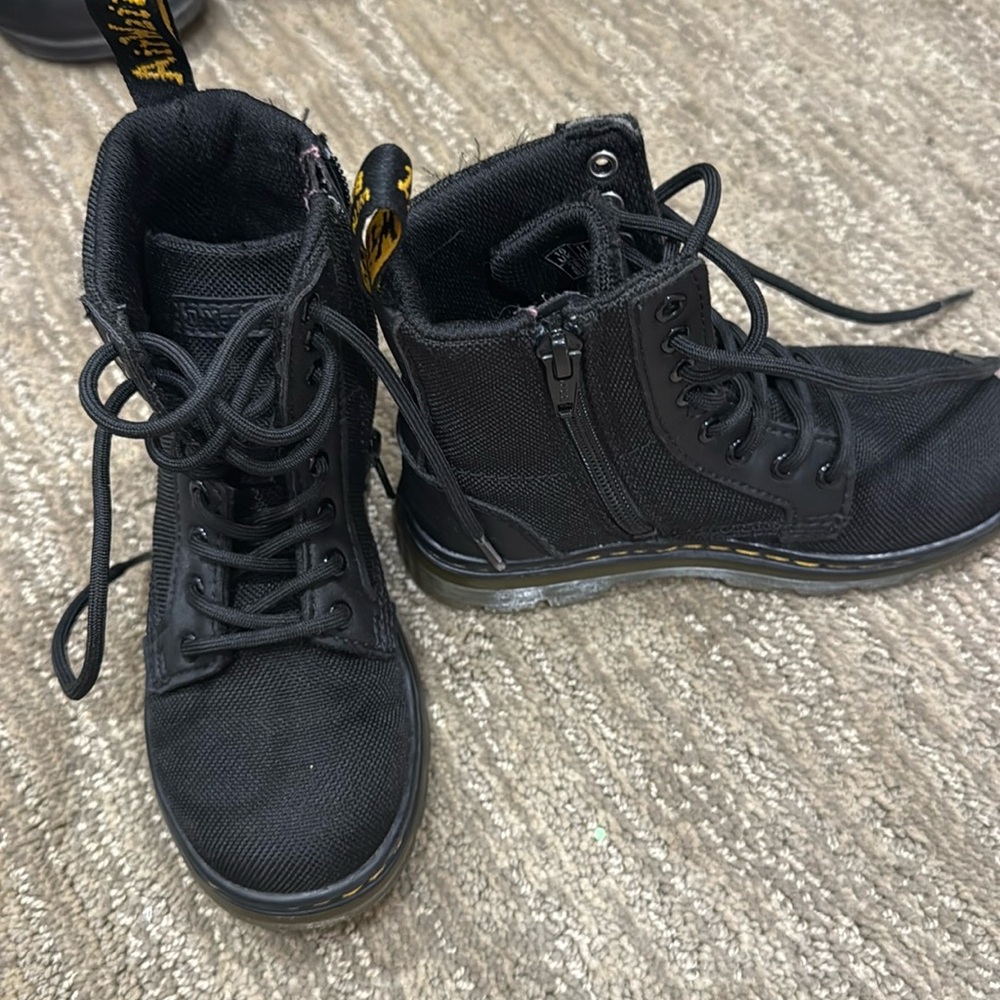 Black Dr. Martens boots